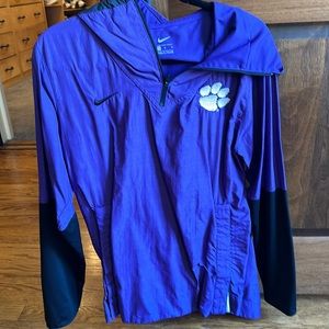 Clemson Nike windbreaker